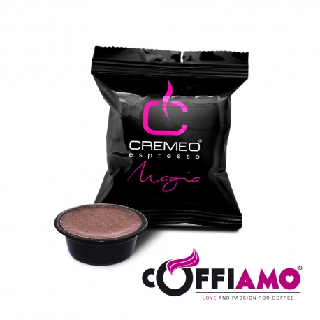 Caffè Cremeo - 300 Capsule Compatibili con Sistema Lavazza A Modo Mio - Miscela Magia Espresso Bar