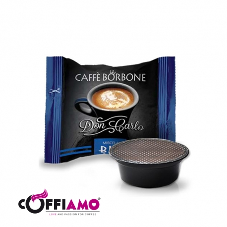 800 Capsule Caffè Borbone Don Carlo Miscela Blu compatibile Lavazza a Modo Mio