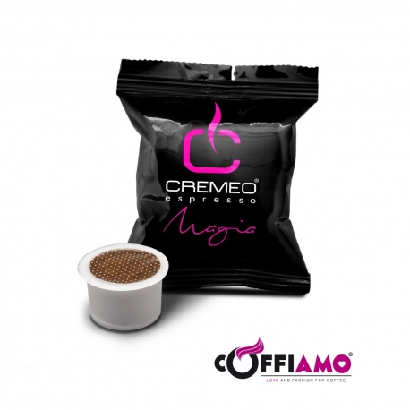 Caffè Cremeo 100 Capsule Compatibili con Sistema FIOR FIORE Miscela Magia Espresso bar…